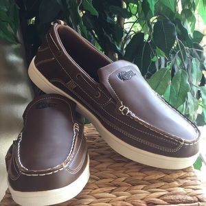 Island Surf Slip On Boat Shoes Size 10